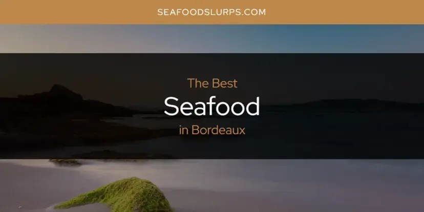 The Absolute Best Seafood in Bordeaux  [Updated 2024]